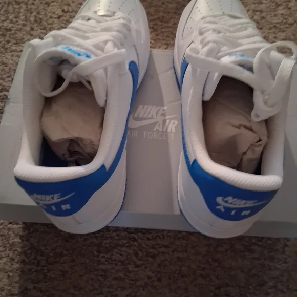 Nike Air Force 1 '07 – White / Photo Blue (FJ4146-103) - Picture 11 of 11